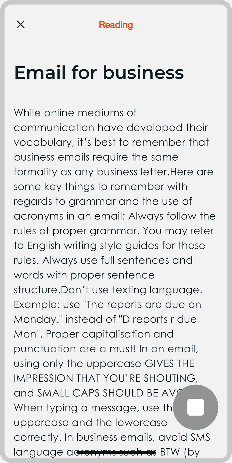 Speed Challenges screenshot